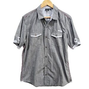Burnside Men’s Gray Short Sleeve Shirt
